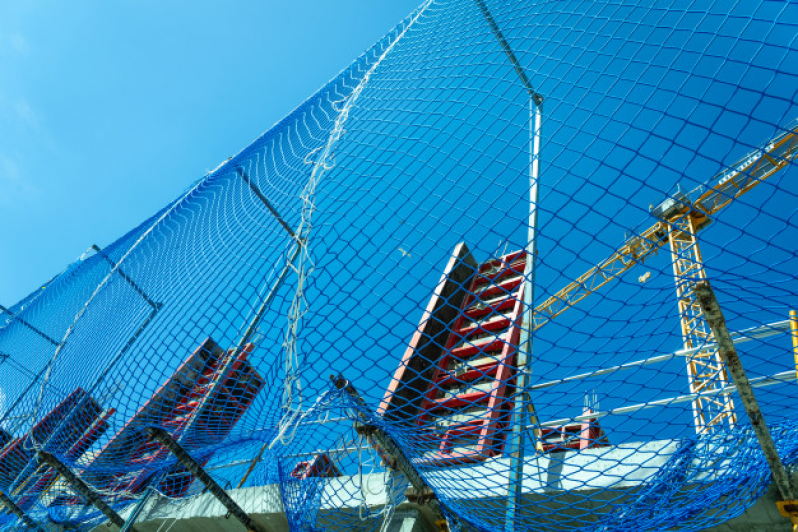 Empresa de Rede de Proteção para Construção Civil São José - Rede de Proteção para Escada Caracol