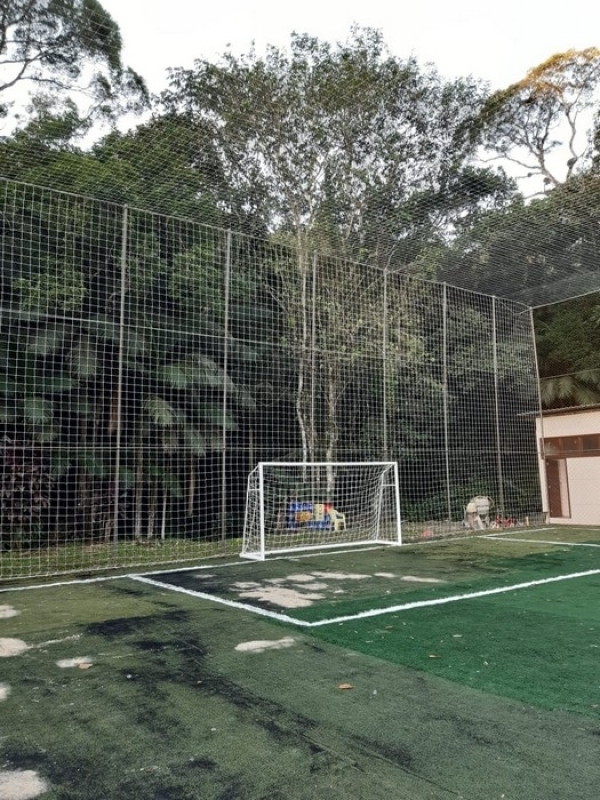 Rede de Proteção para Campo de Futebol Valor Bom Retiro - Rede Tela de Proteção