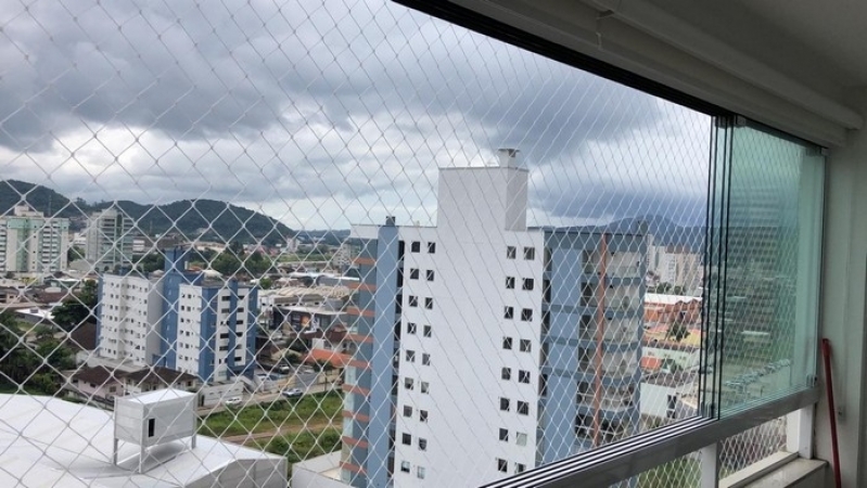 Rede de Proteção para Cobertura Atacado Joinville - Rede de Proteção para Escada Caracol