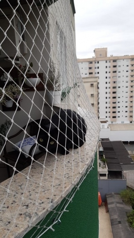 Telas para Proteção de Gatos Joinville - Tela de Proteção Construção Civil Luiz Alves