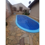 rede proteção piscina removível Joaçaba
